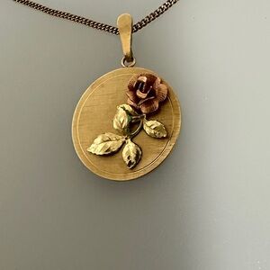 12k GF Pendant Necklace